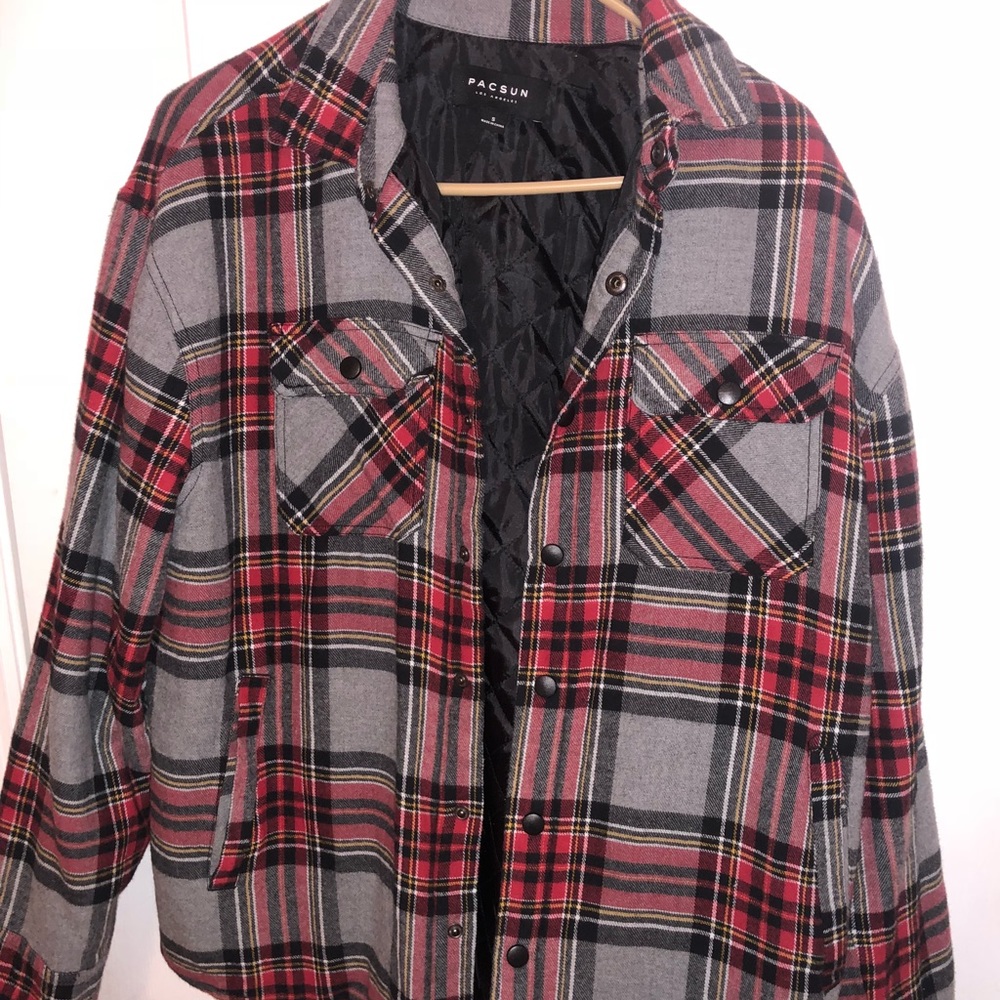PACSUN INSULATED FLANNEL
